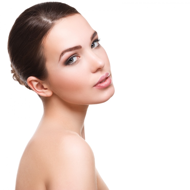Photo femme avec beau visage