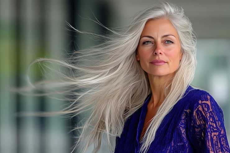Photo une femme brésilienne malheureuse d'âge moyen contre une bannière blanche avec un espace de copie