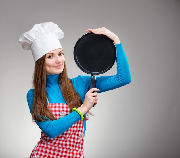 Femme chez le chef