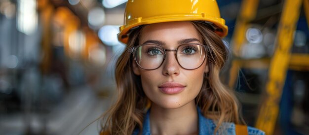 Une femme confiante avec un chapeau et des lunettes