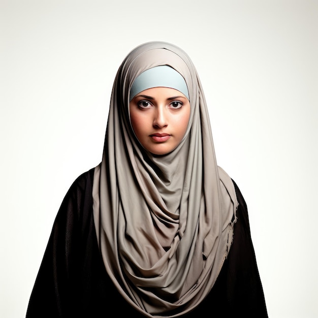 Femme du Moyen-Orient en hijab