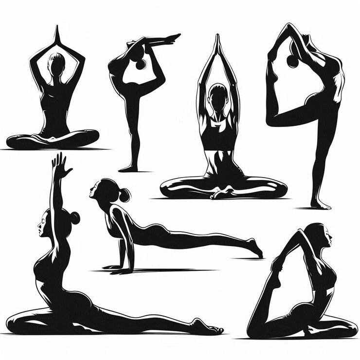 Photo une femme faisant du yoga.