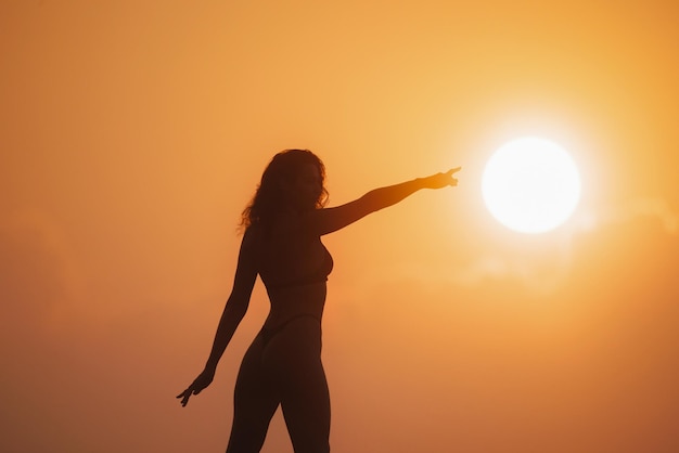 Photo une femme forte, une motivation gagnante et un futur brillant