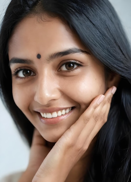 Une femme indienne.