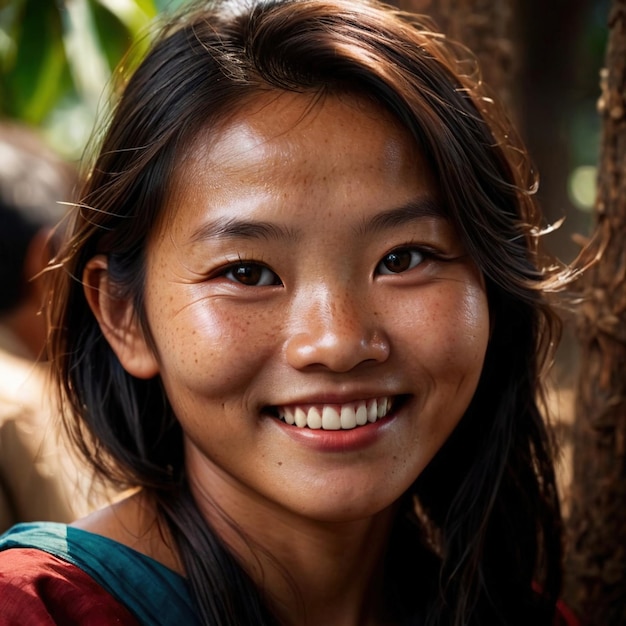Femme laotienne du Laos République démocratique populaire du Laos citoyen national typique