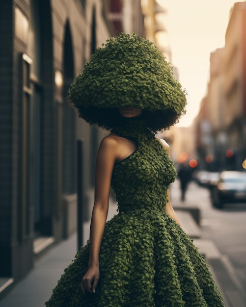 femme avec des légumes