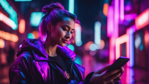 une femme lisant un livre dans une boîte de nuit.