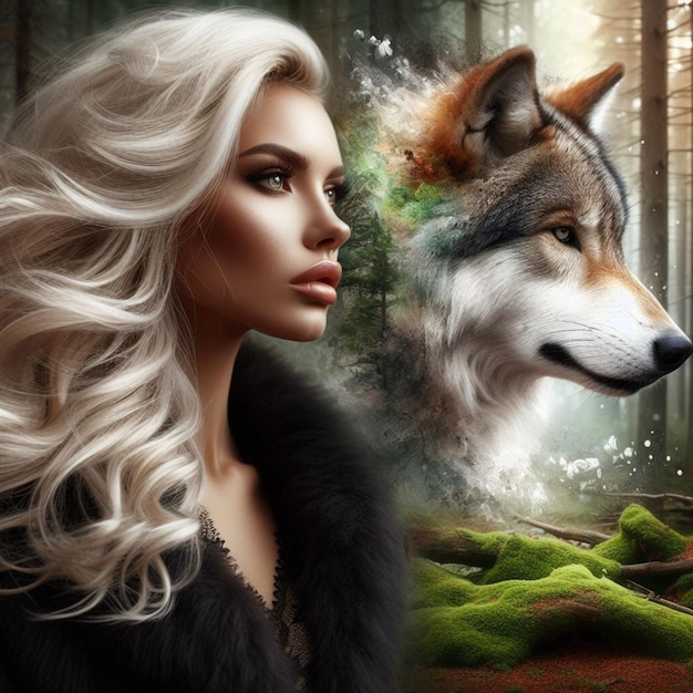 Une femme et un loup 3