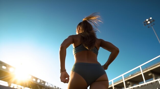 femme à la plage