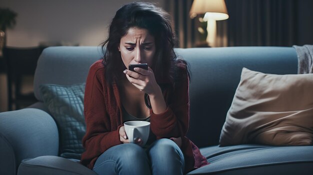 Une femme qui lutte contre la solitude trouve un soutien émotionnel grâce à une ligne d'assistance téléphonique