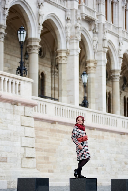 femme souriante