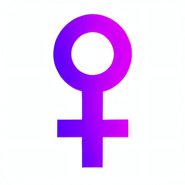 Une femme tenant un drapeau violet Jour des femmes Organisations féminines