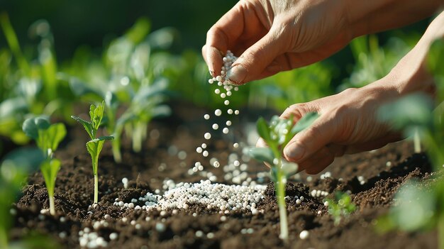 une femme travaille dans son jardin elle cueille des graines