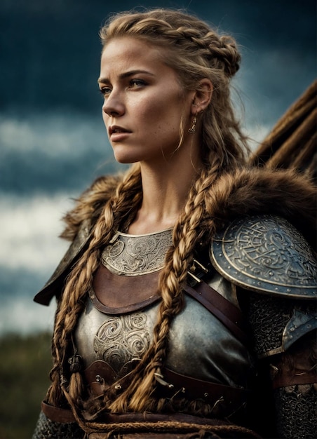 Une femme viking.