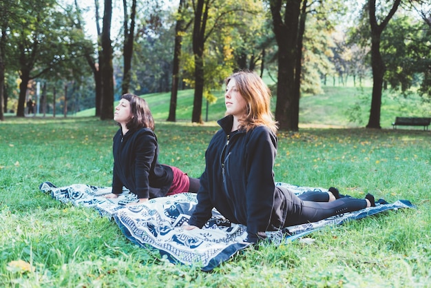 femme de yoga