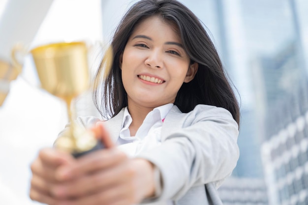 Photo femmes d'affaires prospères