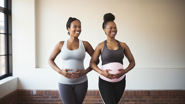 Des femmes enceintes partagent joie et sagesse dans un cercle prénatal de soutien