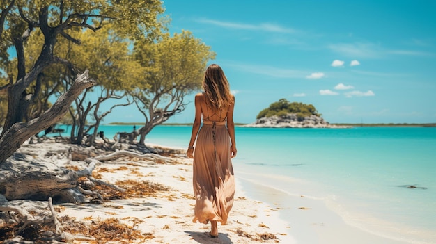 Femmes sur une plage