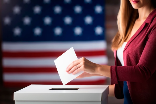 Photo les femmes votent aux élections américaines