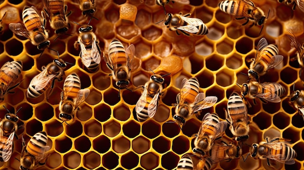 Ferme d'abeilles reines gardiennes