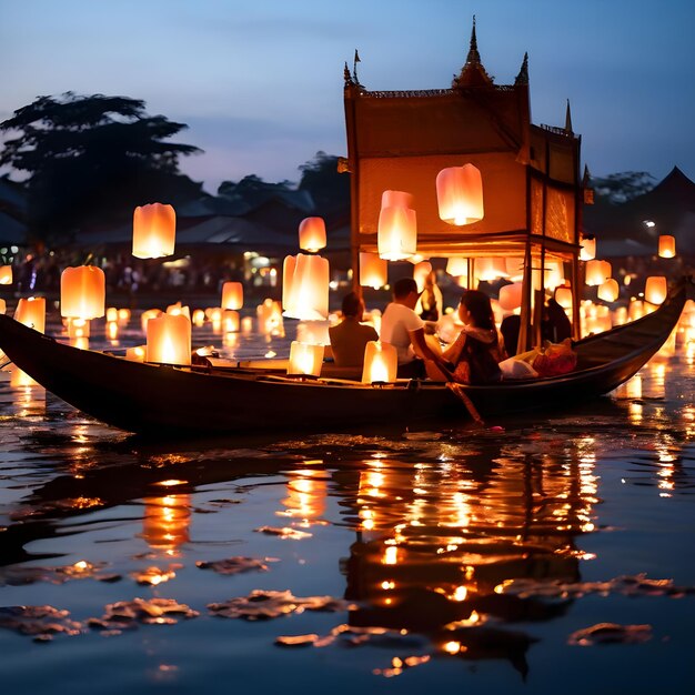 Festival à Chiang Mai en Thaïlande