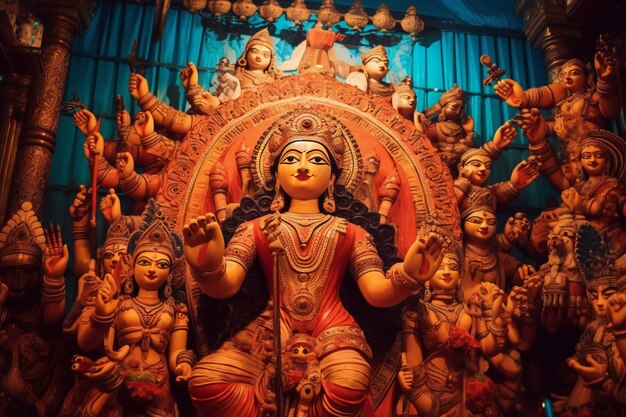 Festival de la déesse de Maa Durga Navratri