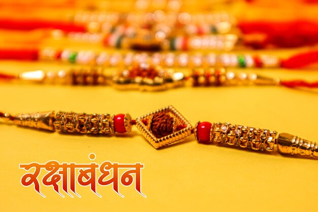 Festival indien raksha bandhan Raksha Bandhan en calligraphie hindi