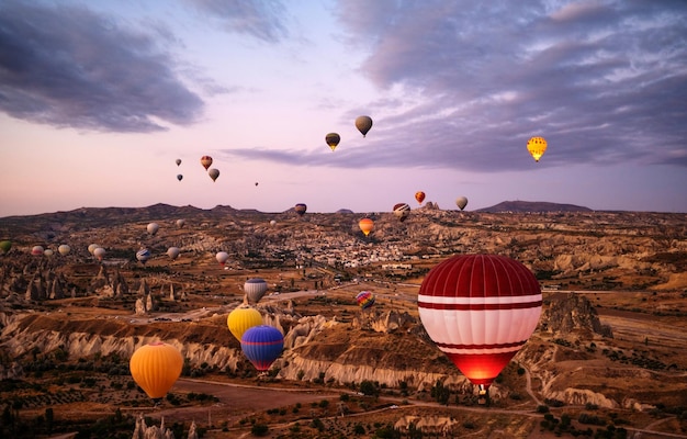 Festival de montgolfières en Cappadoce Turquie