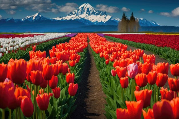 Festival des tulipes de Washington Skagit