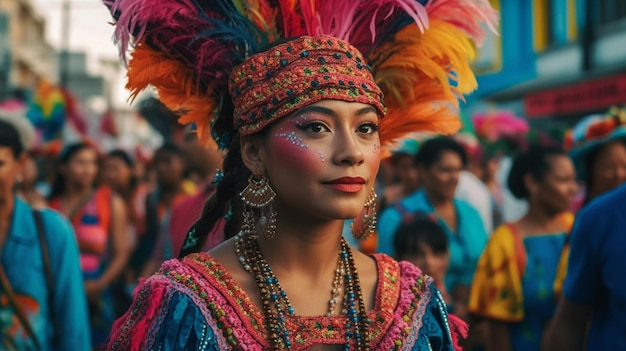 Les festivités colombiennes à travers les yeux de l'imagination Des photographies captivantes, magiques et vibrantes