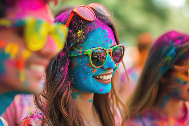 Fête des couleurs Holi