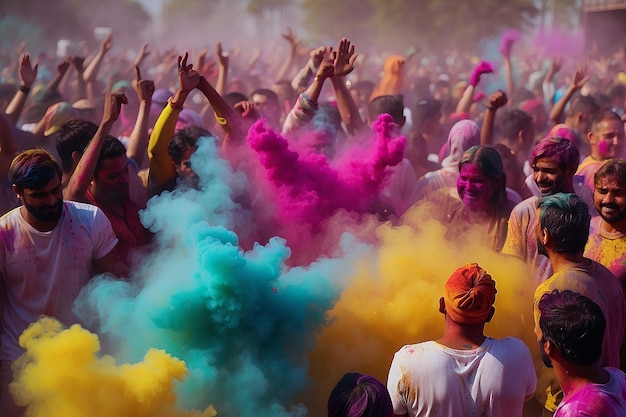 fête des couleurs