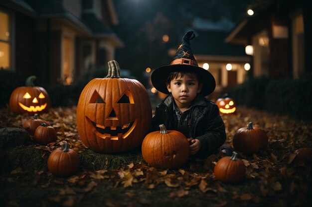 Photo la fête d'halloween