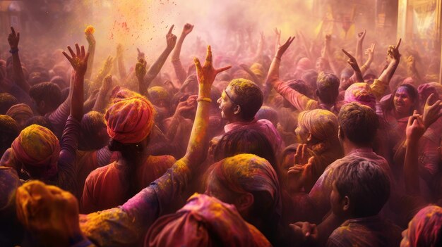 Fête indienne du Holi