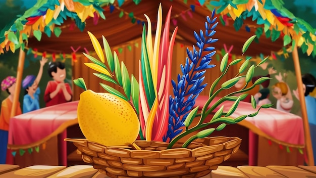 La fête juive du sukkot