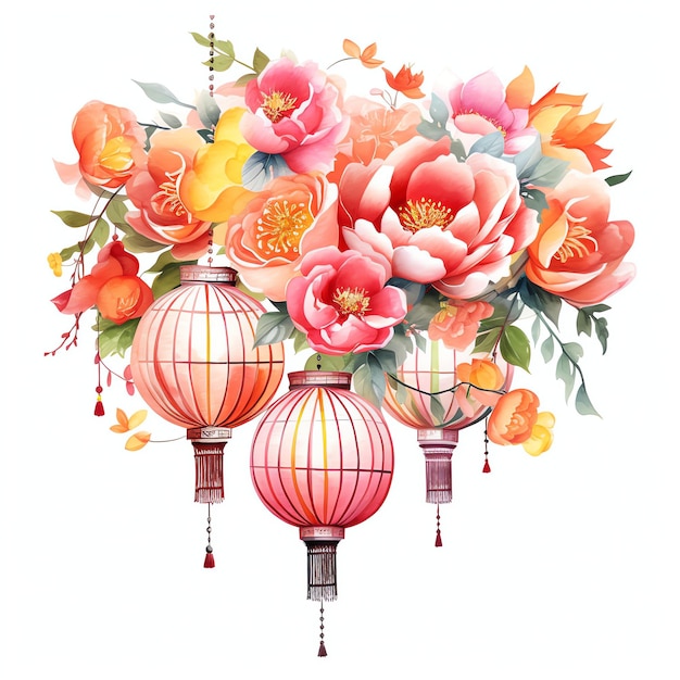Fête des lanternes chinoises Nouvel an chinois