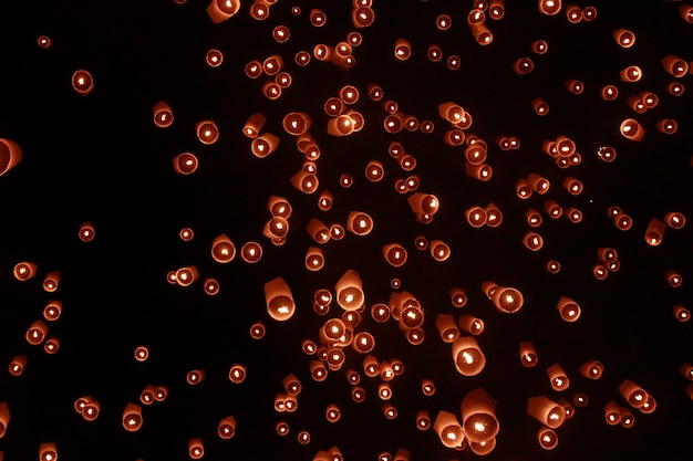 Photo fête des lanternes en thaïlande