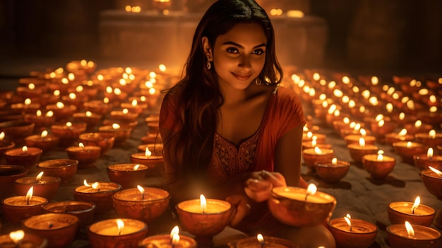 Fête de la lumière de Diwali