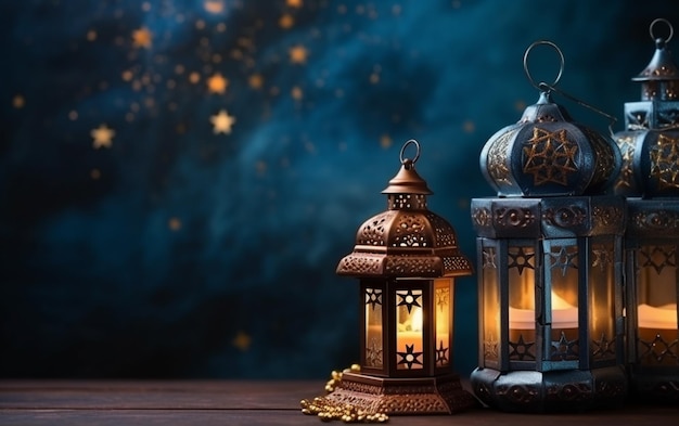 La fête musulmane du mois sacré du Ramadan Kareem Beau fond