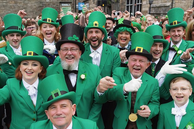 Photo la fête de saint patrick est un jour de fierté pour l'irlande.