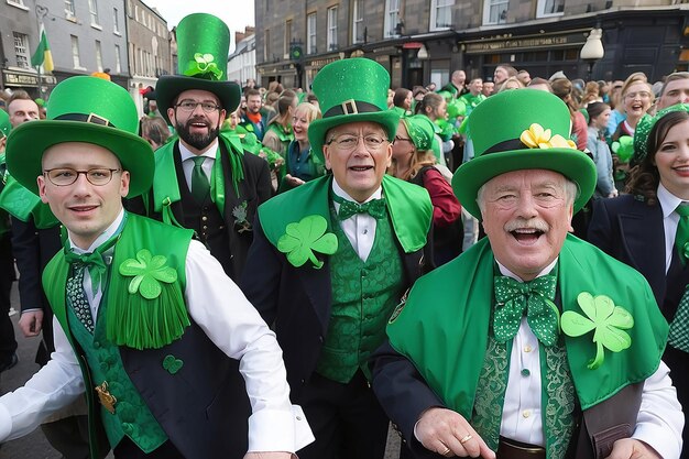 Photo la fête de saint patrick est un jour de fierté pour l'irlande.