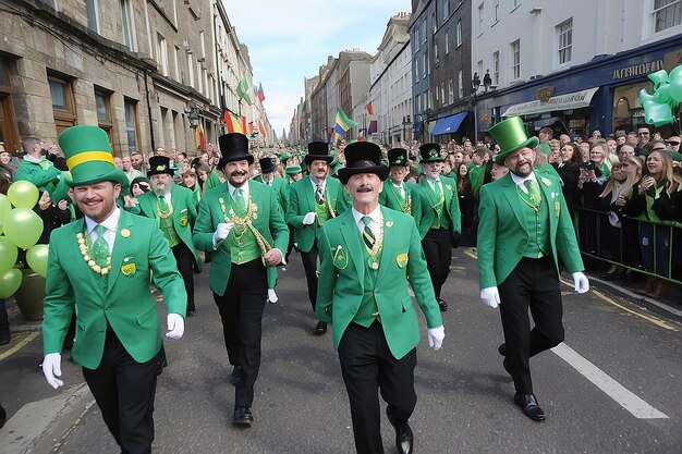 Photo la fête de saint patrick est un jour de fierté pour l'irlande.