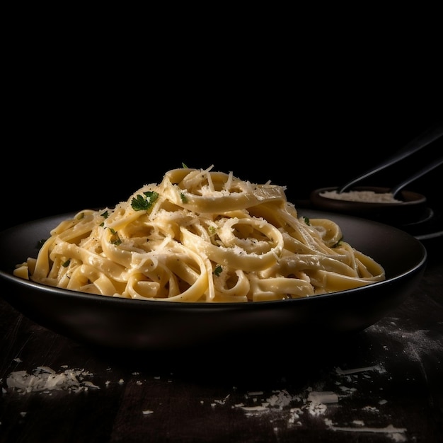 Fettuccine alfredo au parmesan