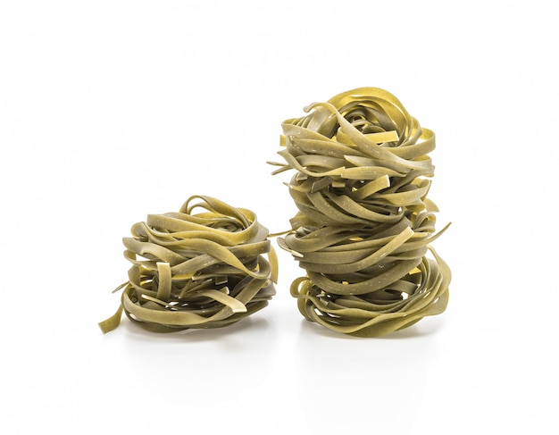 fettuccine aux épinards séchés