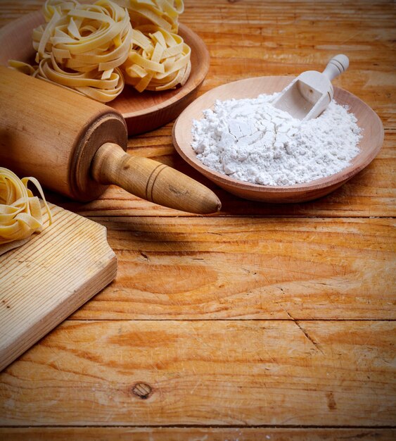 Fettuccine de pâtes