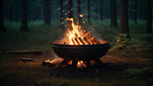 le feu de joie