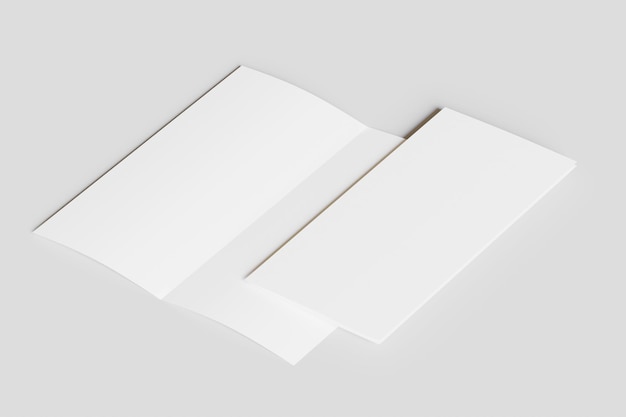 une feuille blanche d'enveloppes blanches avec une enveloppe blanche blanche dessus
