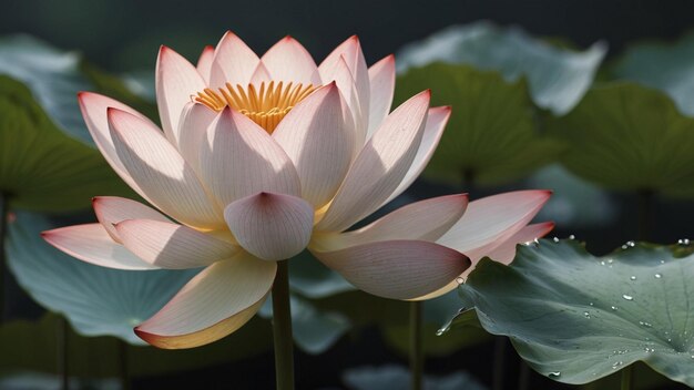 feuille de lotus étanche à l'eau