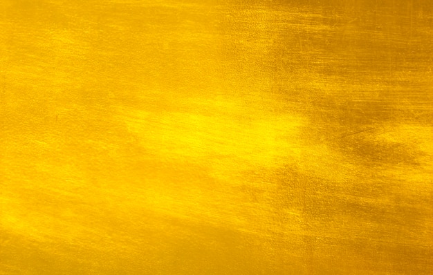 Feuille d'or jaune brillant