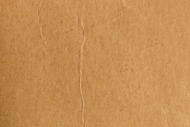 Feuille de papier brun texture carton fond